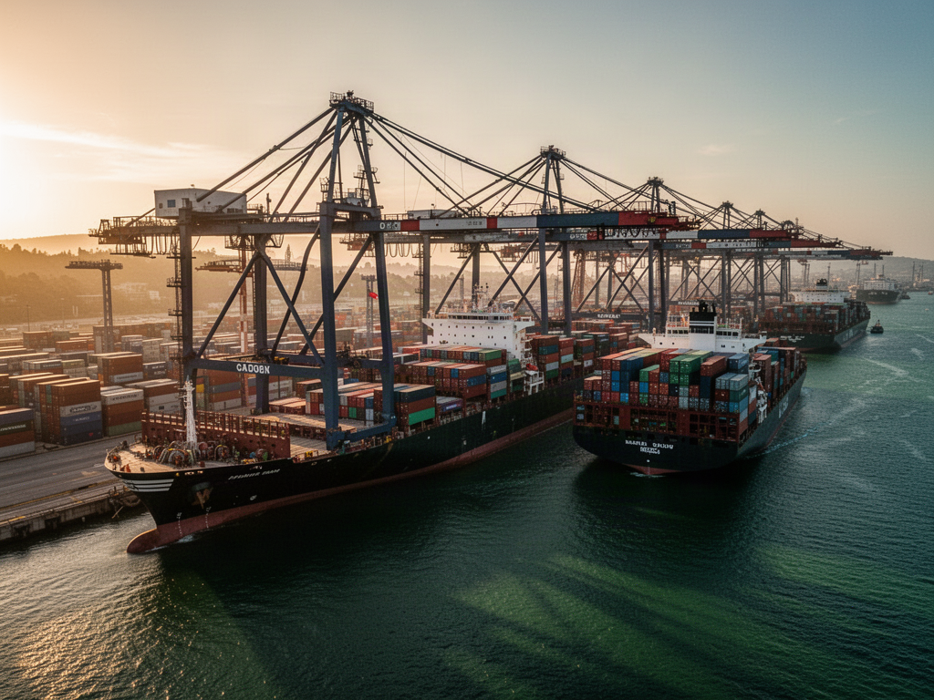 International trade illustration